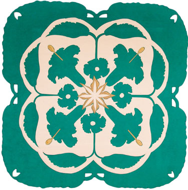 Hawaiian Quilt/Green